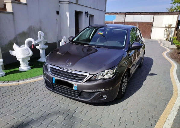 Peugeot 308 cena 17900 przebieg: 171896, rok produkcji 2016 z Szamocin małe 37